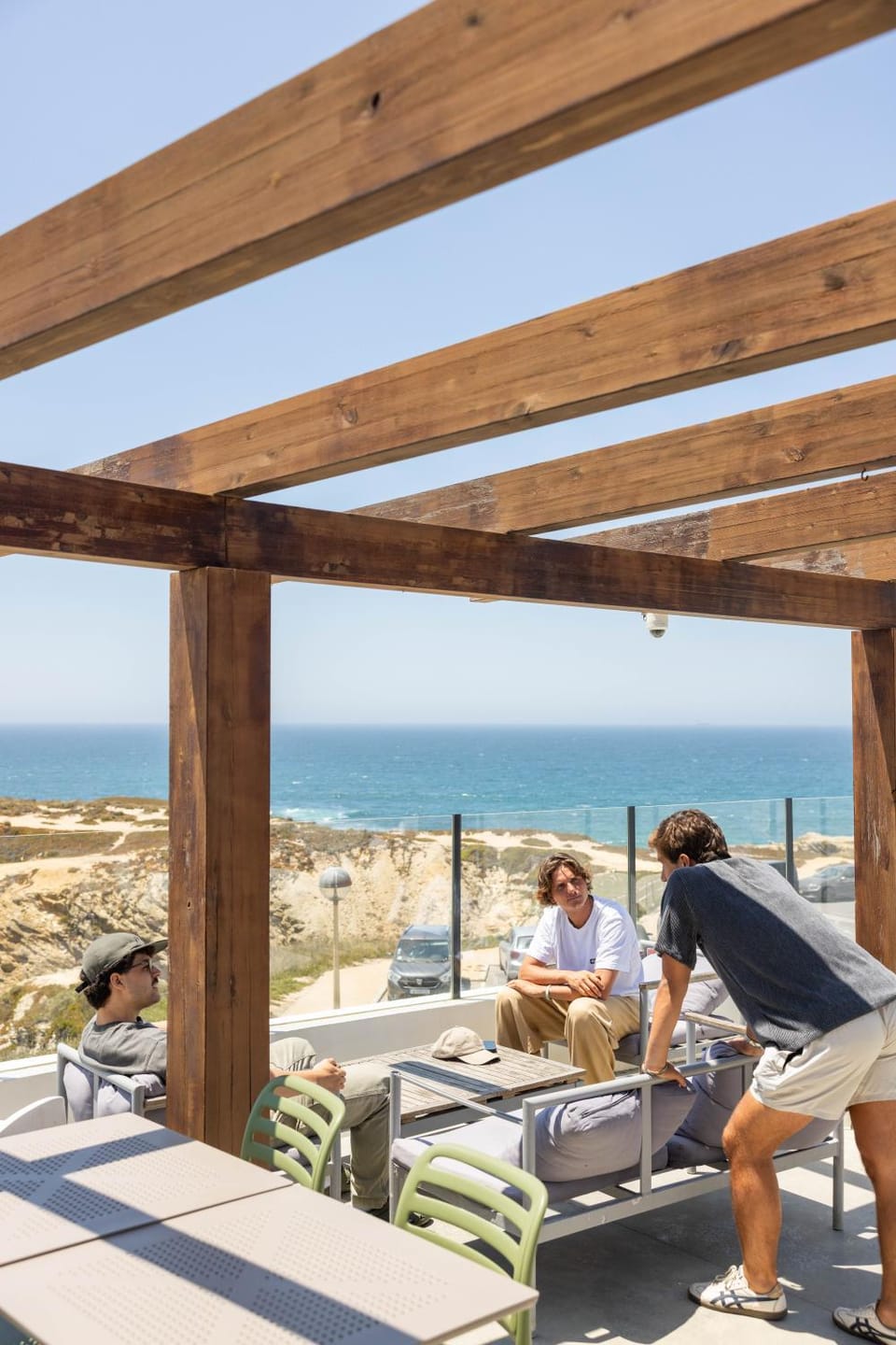 Day, View (from property/room), Balcony/Terrace, Beach, Sea view, group of guests
