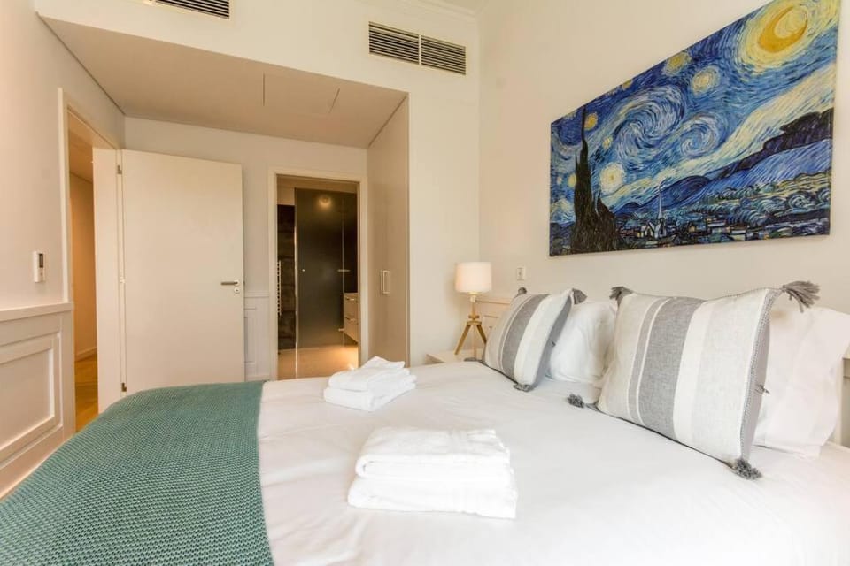 Bedroom, air conditioner