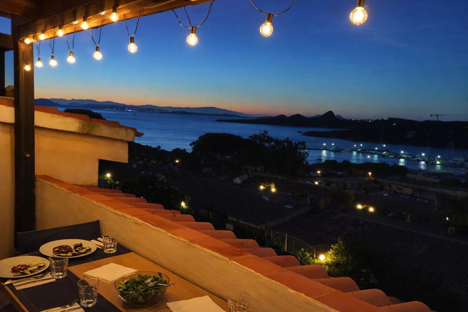 Night, Summer, View (from property/room), Sea view, Sea view, Dinner, Seasons