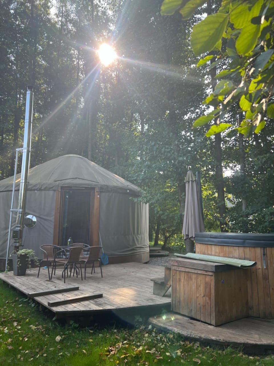 FORGLAMP Luxury tent in Greater Poland Voivodeship