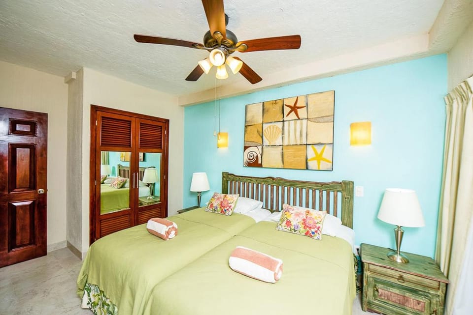 Xaman Ha Beach Front Condo Apartment in Playa del Carmen