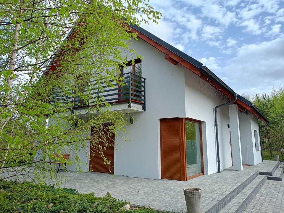 Willa w Brzozach Sznurki Spokojna 1 - Chmielno, Kaszuby, dom, jezioro House in Pomeranian Voivodeship