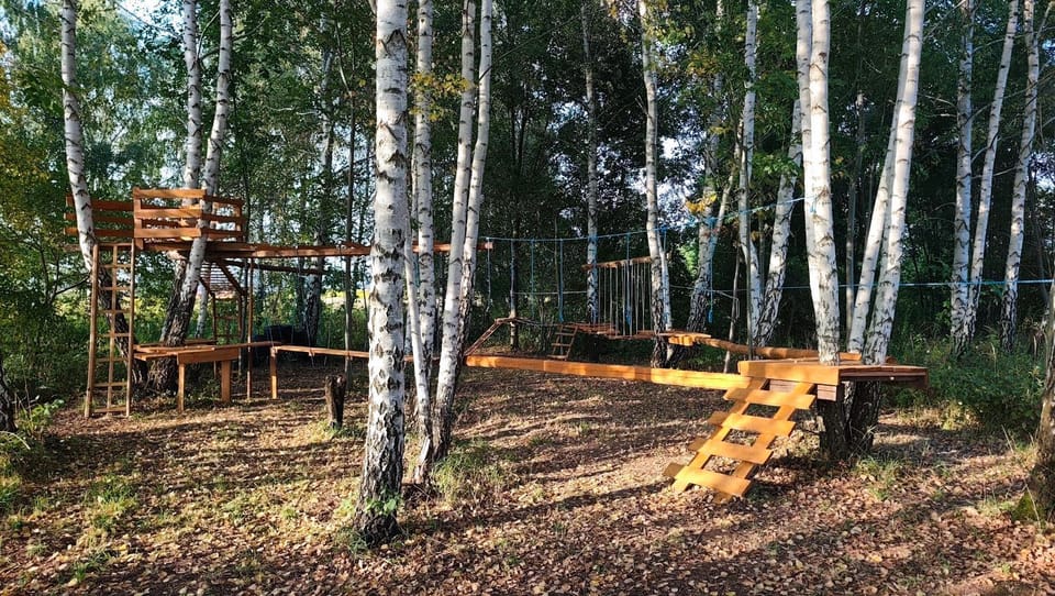 Wrzosowe Wzgórze Nature lodge in Poland