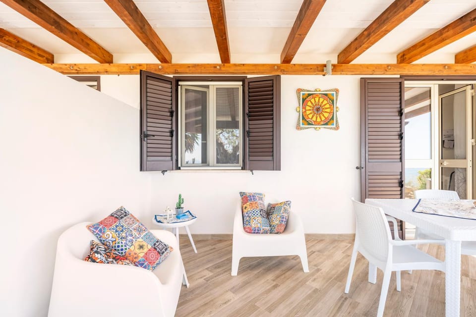 Property building, Patio