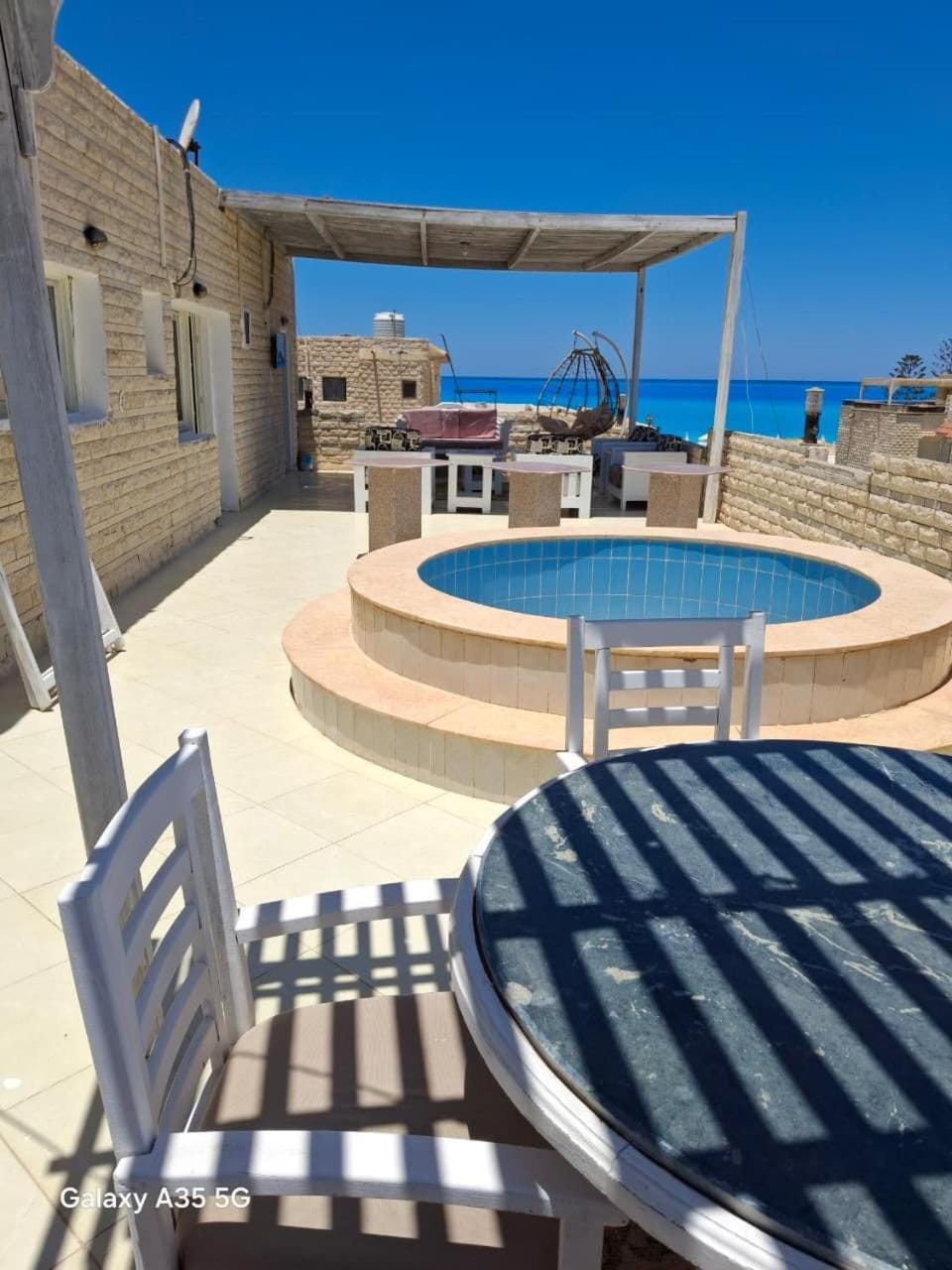 Roof 5 OR 6 3 Bedrooms sea view 114Green Beach Apartment in Egypt