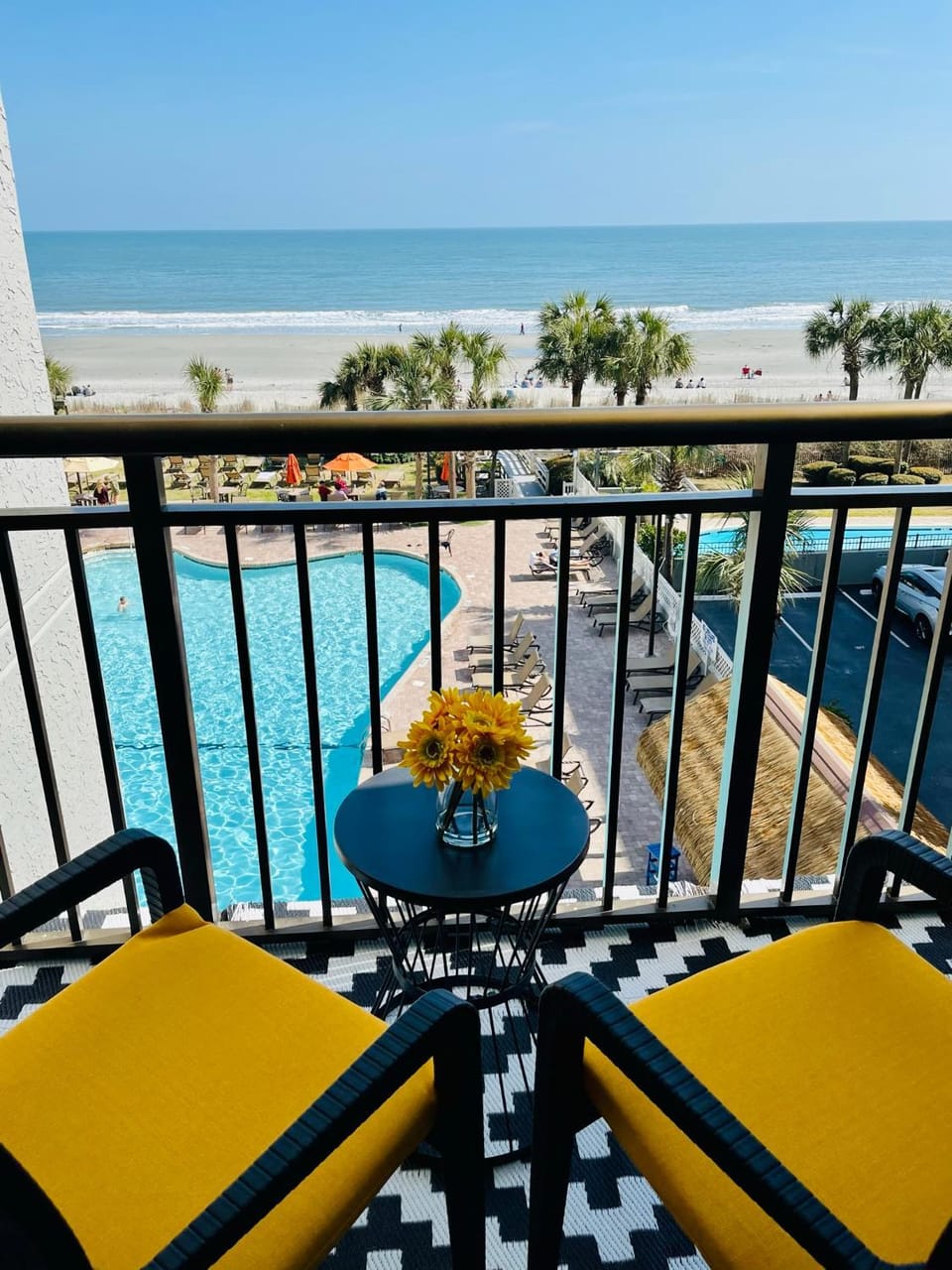 Patio, Balcony/Terrace, Beach