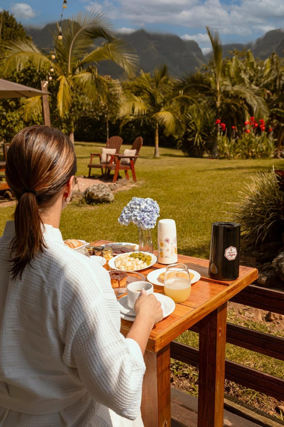 View (from property/room), Garden view, Mountain view, Breakfast