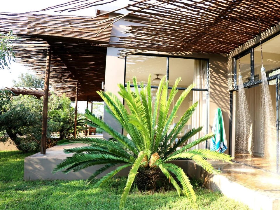 Property building, Garden view