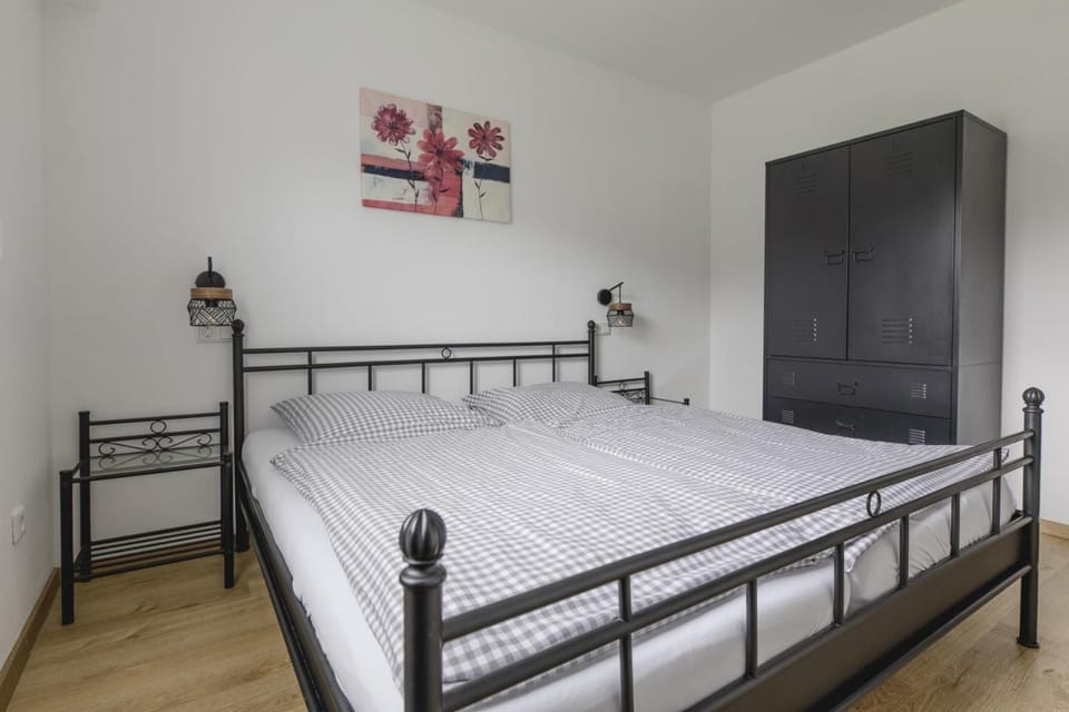 Property building, Living room, Bedroom