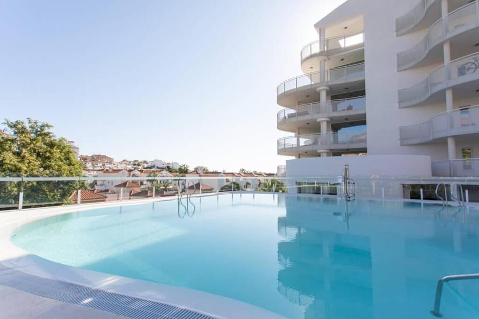 Property building, Swimming pool, Sunrise