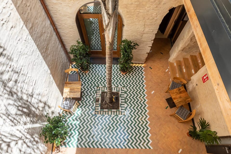 Patio, Inner courtyard view