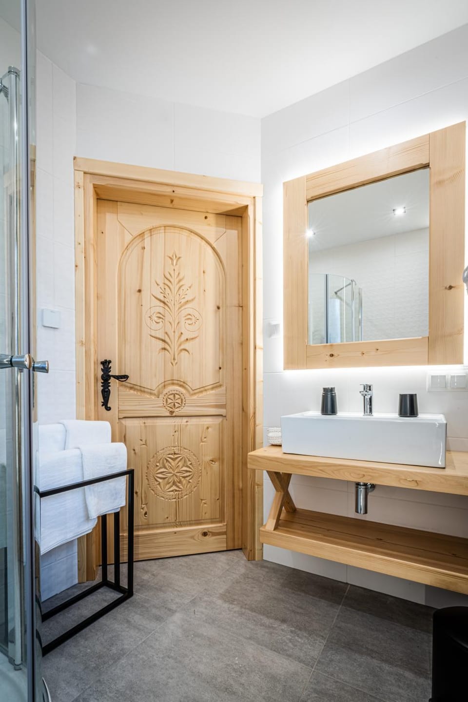 Shower, Bathroom, towels