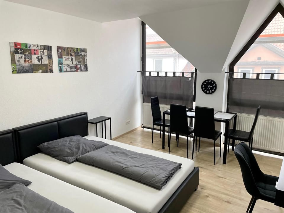 Property building, Living room, Bedroom