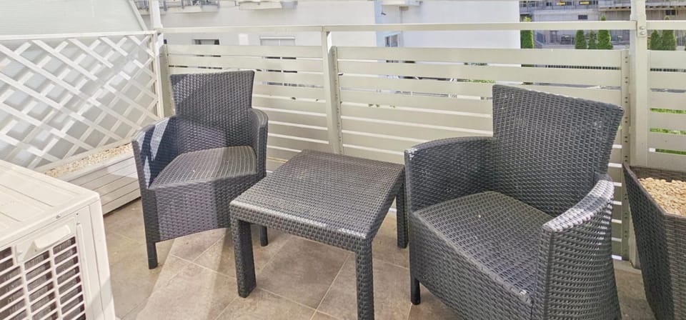 HolidayHomePL SLAVIA NEW 11 z antresolą i balkonem przy plaży Apartment in Miedzyzdroje