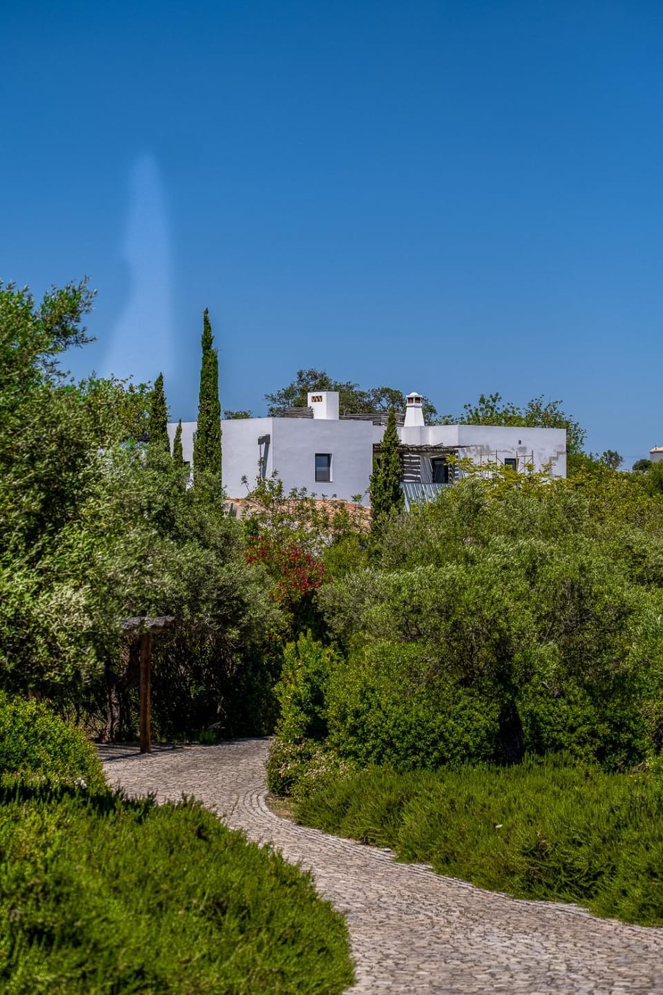 Property building, Natural landscape, Garden, Garden view