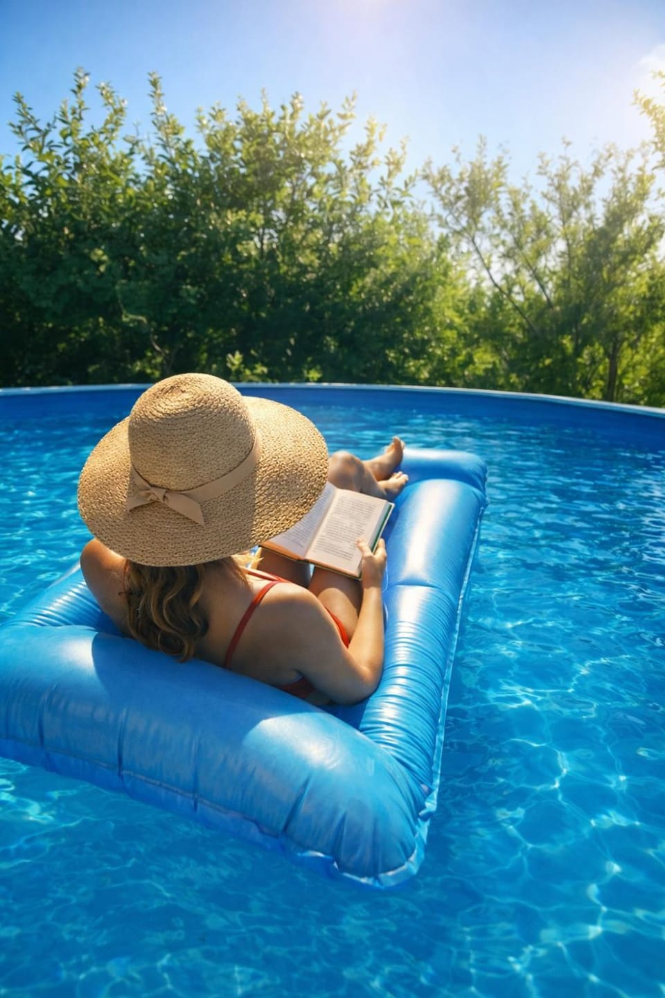 Pool view, Swimming pool