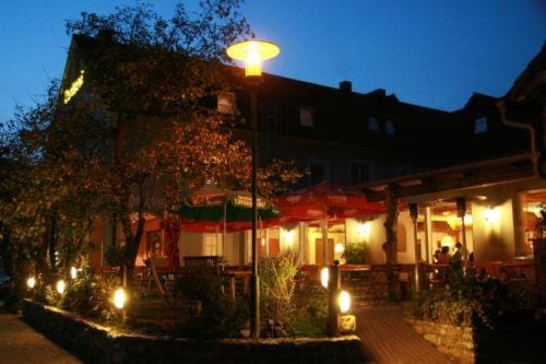 Facade/entrance, Night