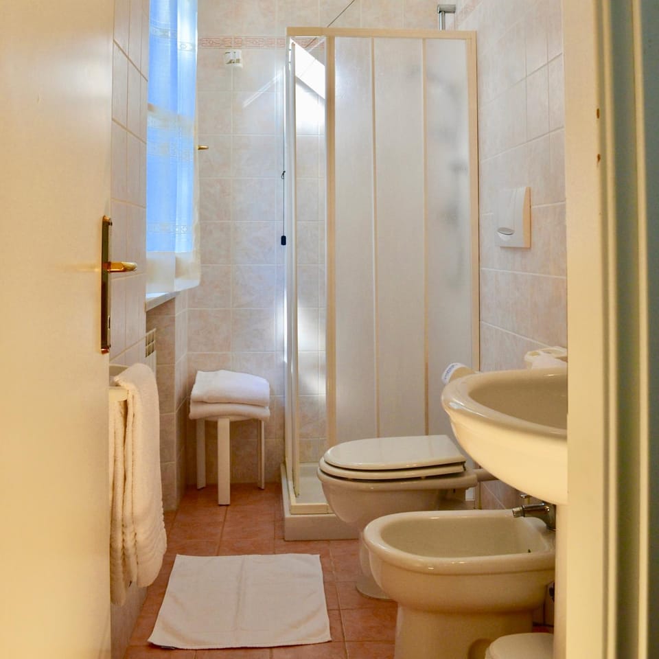 Shower, Toilet, Bathroom, bidet, towels