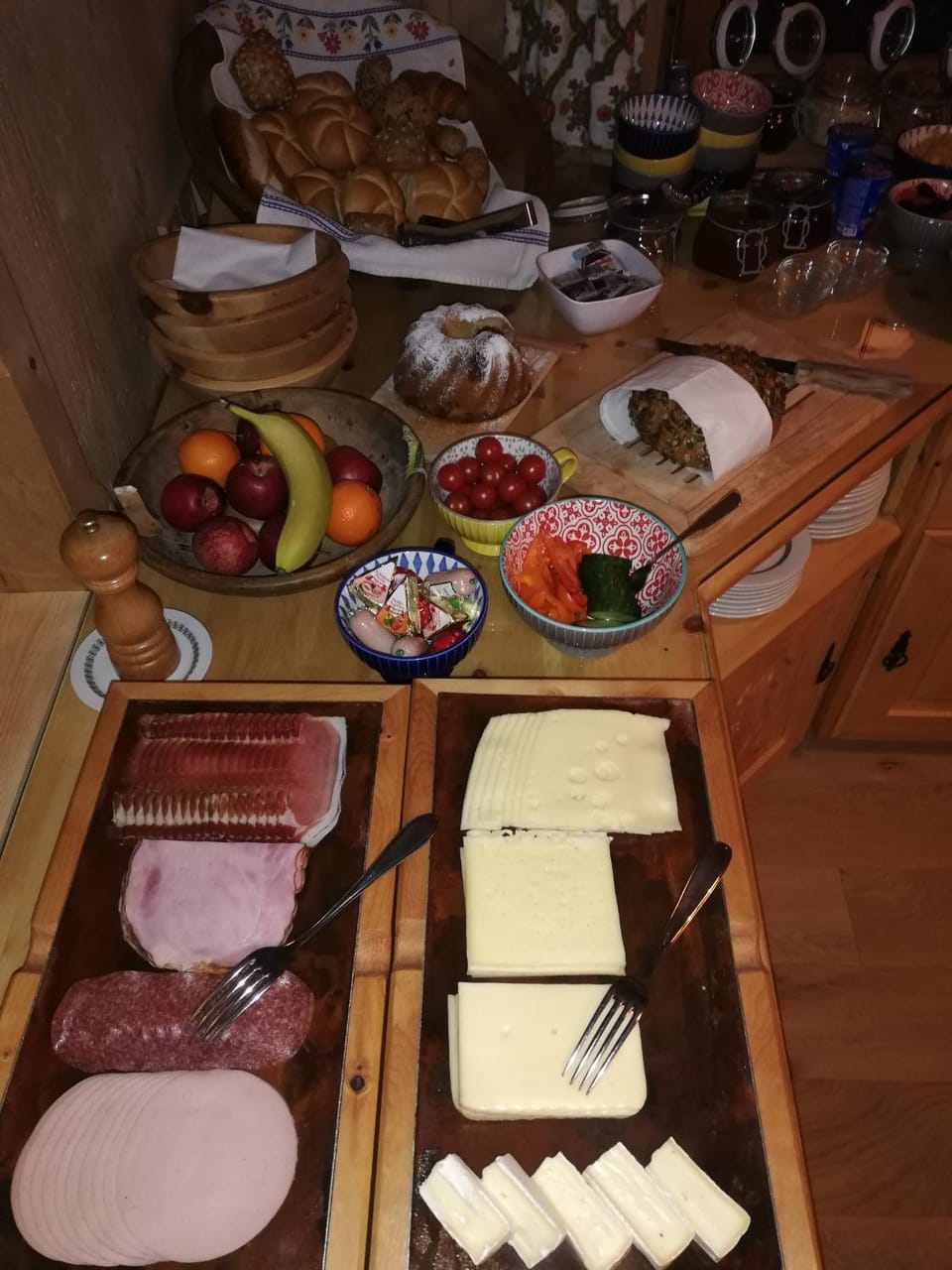 Buffet breakfast