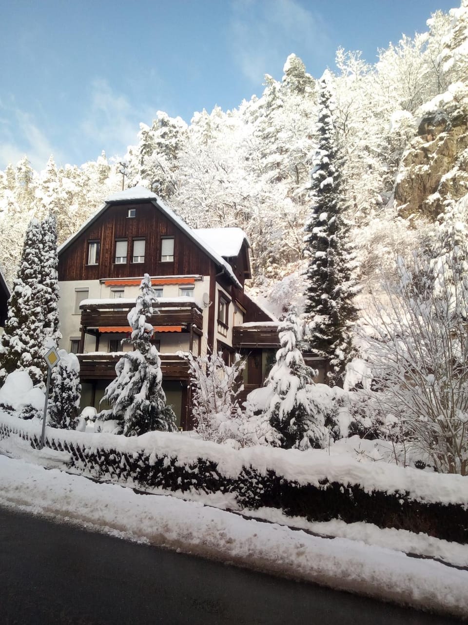 Property building, Winter