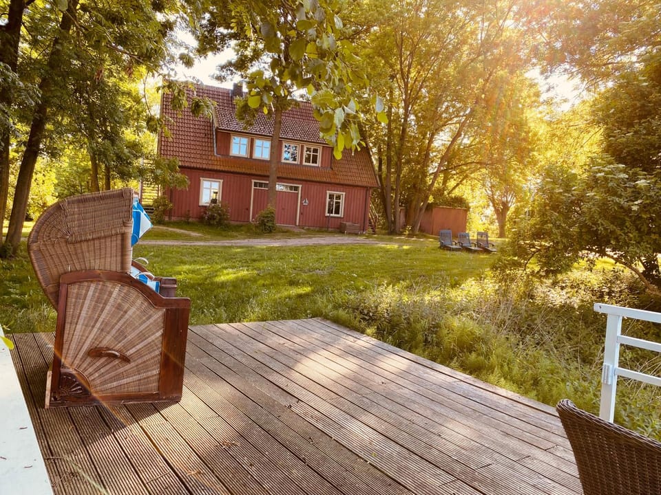 Property building, Garden, Garden view