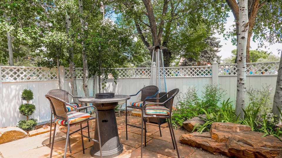 Patio, BBQ facilities, Garden view