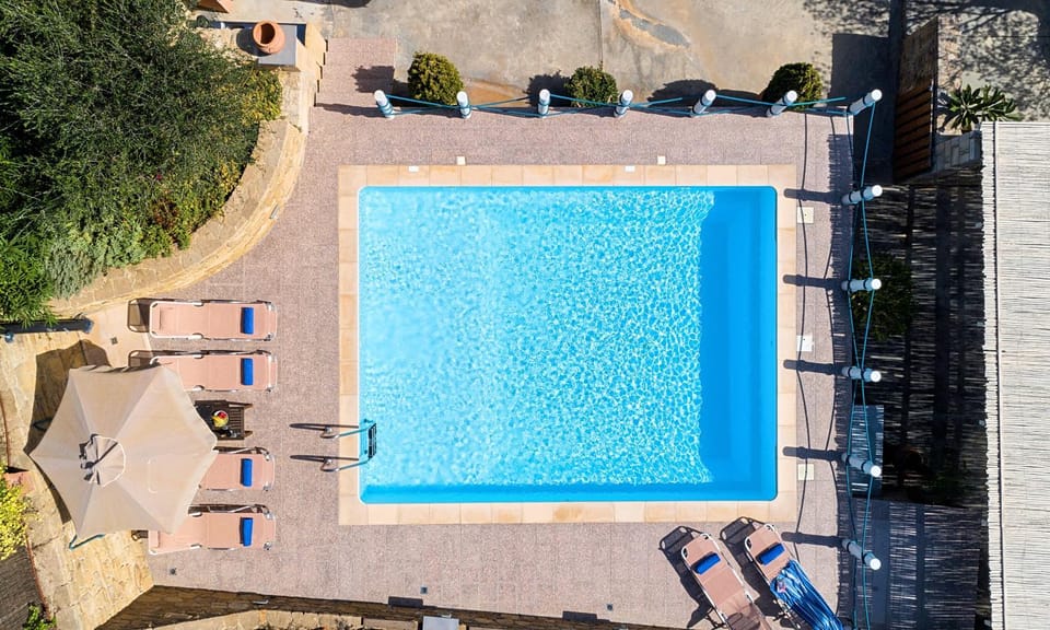 Bird's eye view, Pool view, Swimming pool, sunbed