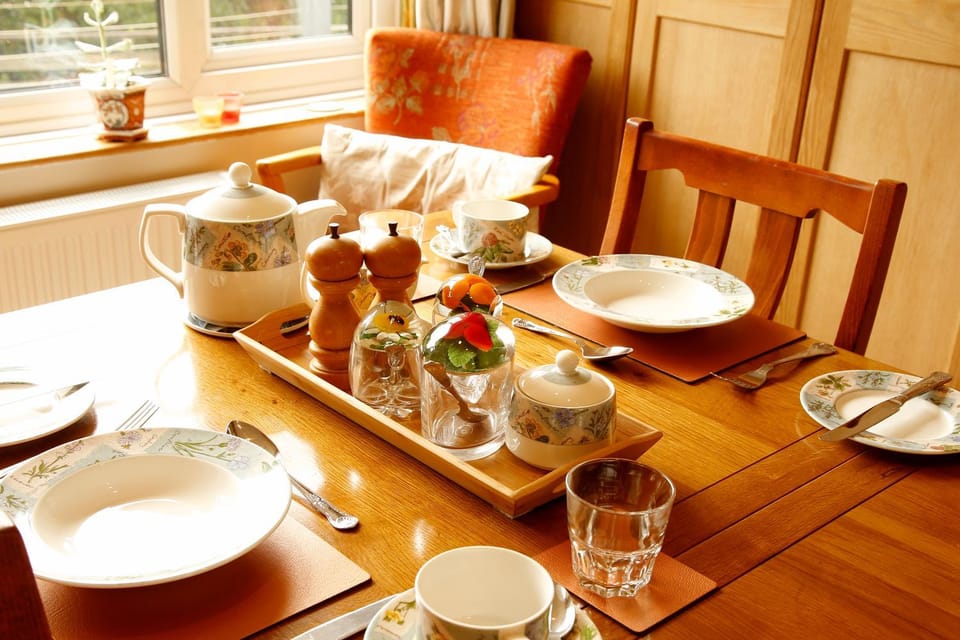 Dining area, Breakfast