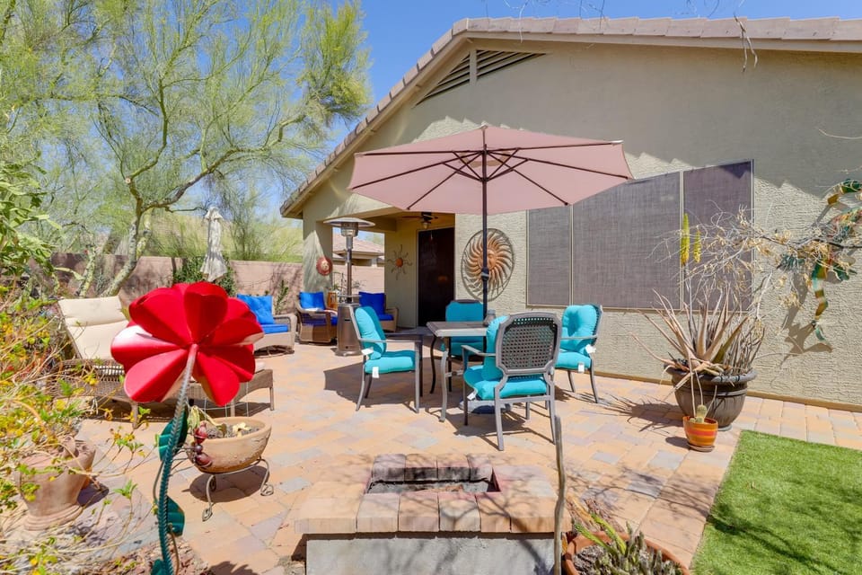 Furnished Patio, Fire Pit: Peaceful Anthem Home! House in Anthem