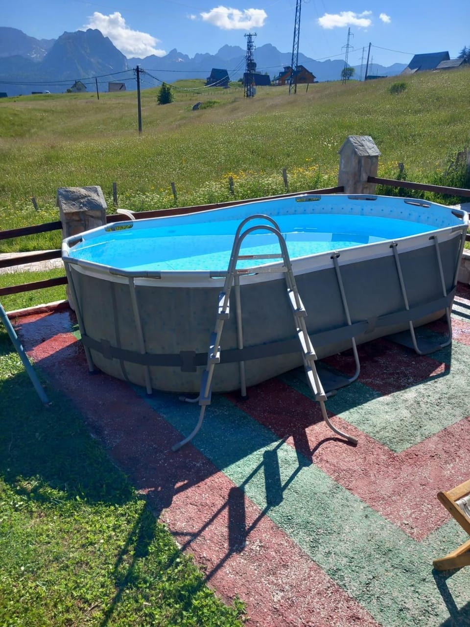 Day, Natural landscape, Mountain view, Pool view, Swimming pool