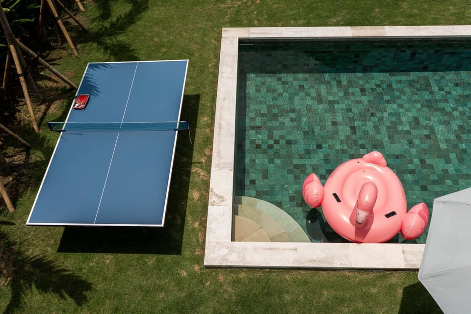 Table tennis, View (from property/room), Pool view