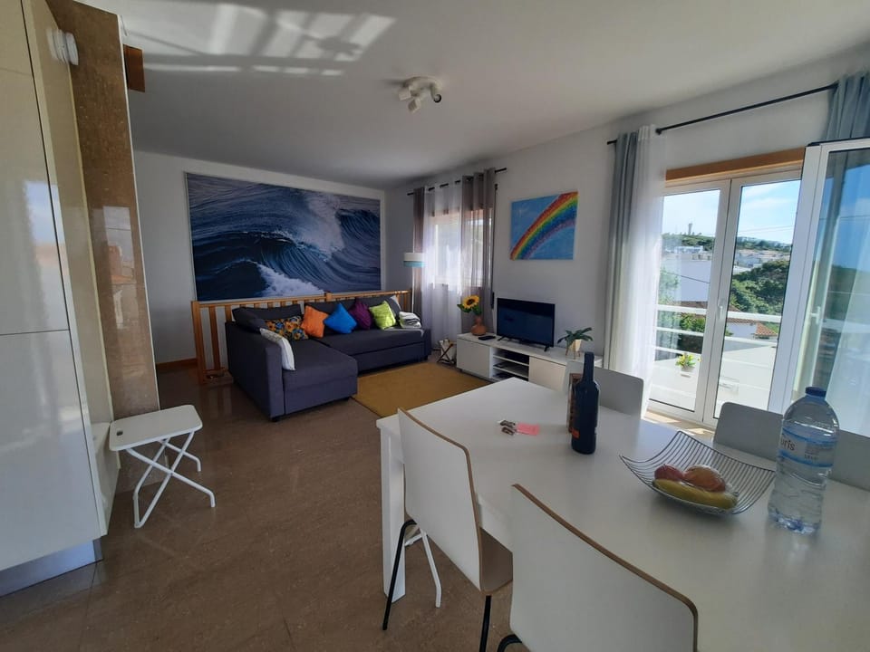View (from property/room), Living room, Dining area, Mountain view, Sea view