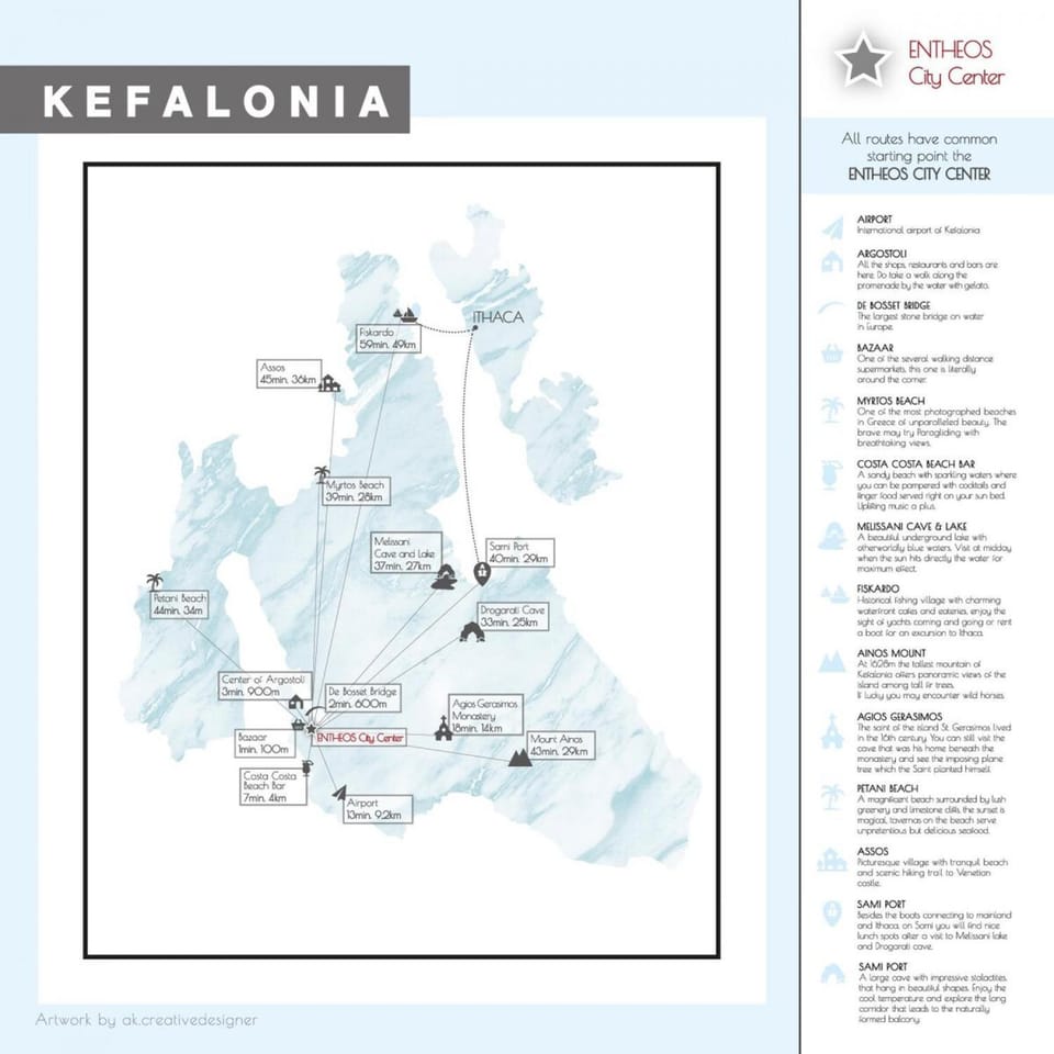 Entheos City Center Kefalonia House in Argostolion