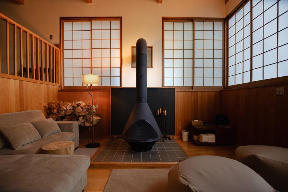 Living room, heating