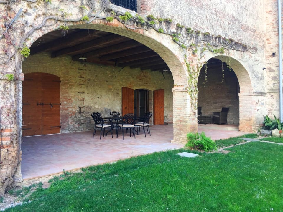 Property building, Patio