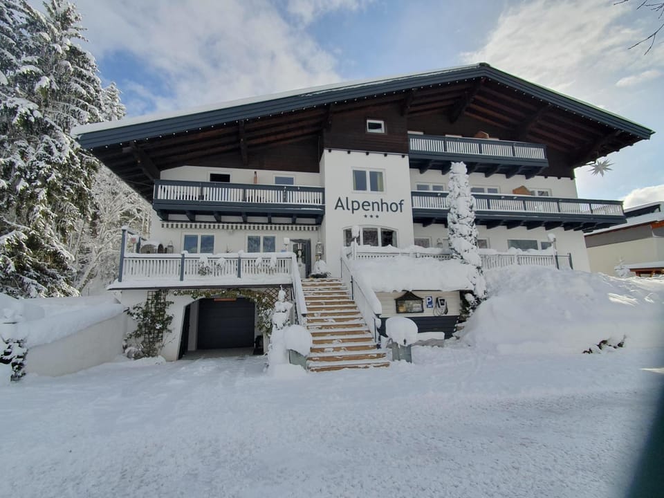 Property building, Day, Winter