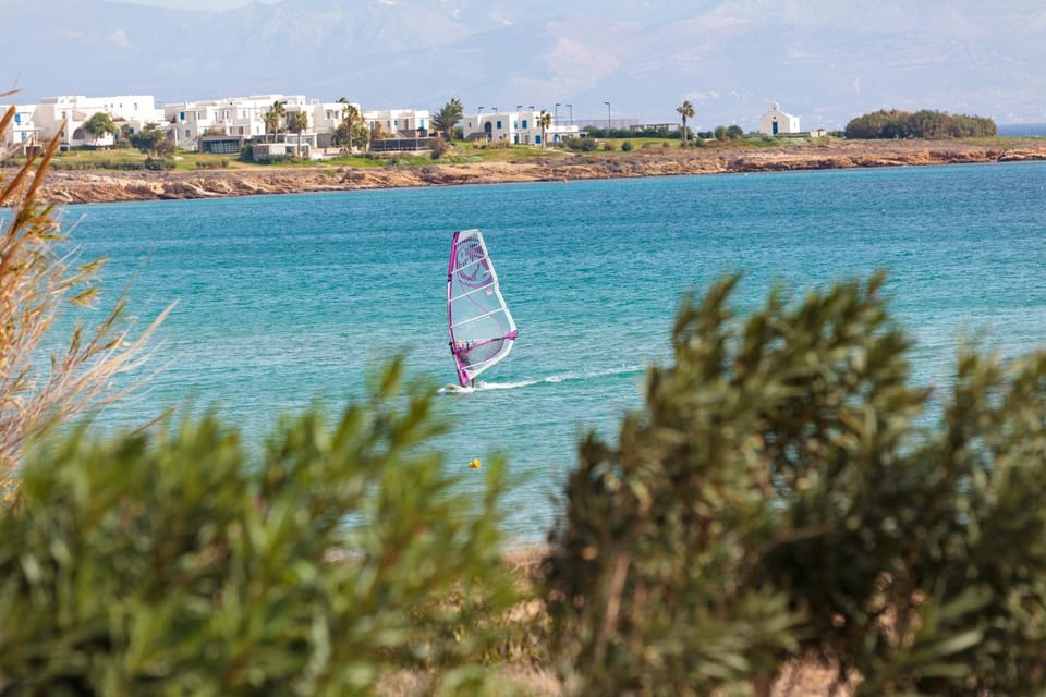 Natural landscape, Windsurfing