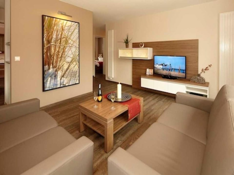 Dünenhaus Aurell, App 4 mit Sauna Apartment in Heringsdorf