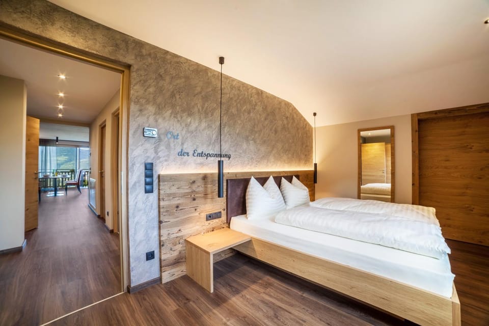 Property building, Living room, Bedroom