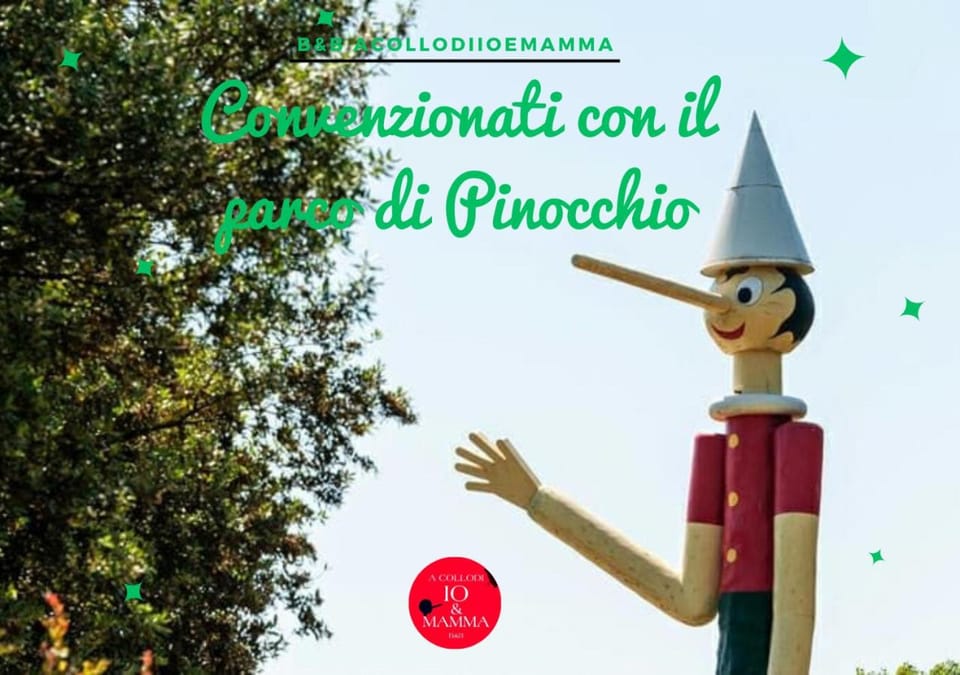 A Collodi Io & Mamma 100 m dal Parco di Pinocchio Bed and Breakfast in Capannori