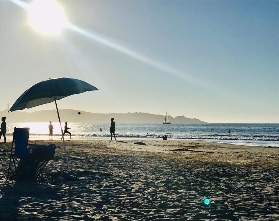 People, Natural landscape, Summer, Beach, Hiking, Sunset