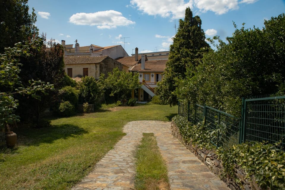 Property building, Natural landscape, Garden, Garden view