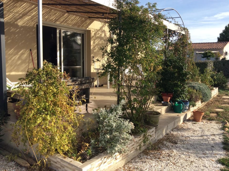 Property building, Spring, Day, Garden view