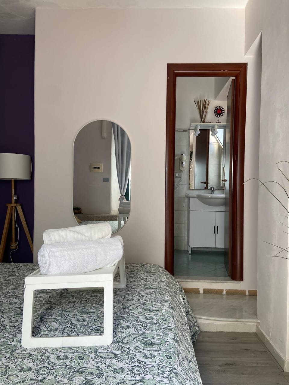 "Private Room" stanza privata with private bathroom - shared kitchen and beautiful terrace on Taormina Center Hostel Taormina Bed and Breakfast in Taormina