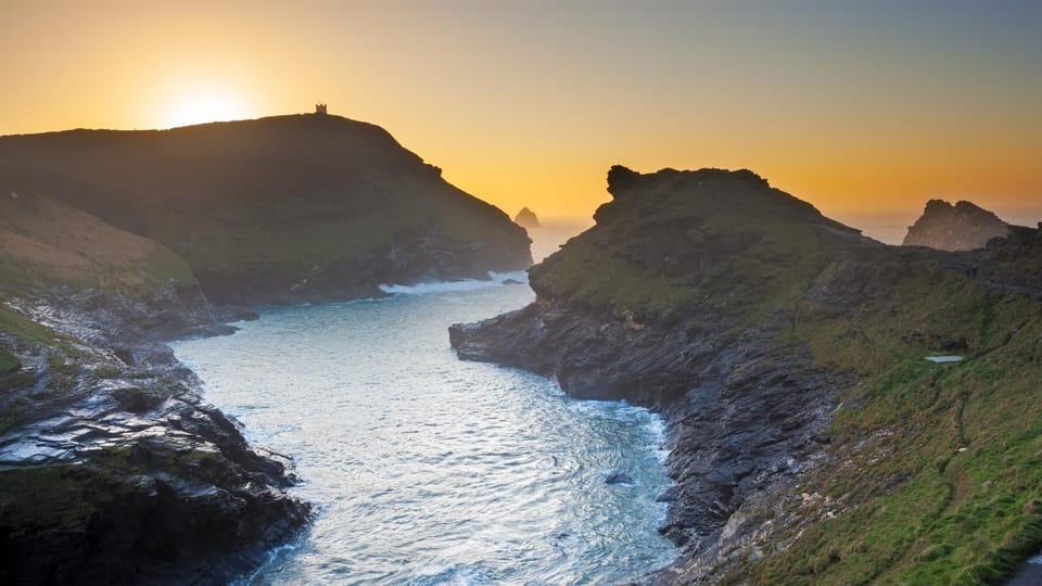Natural landscape, Beach, Hiking, Sunset