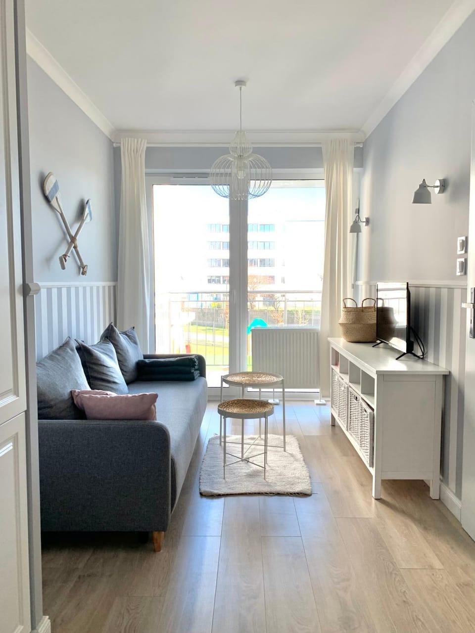 Mieszkanie w marynarskim stylu 700m od morza Apartment in West Pomeranian Voivodeship, Poland