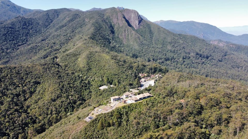 Natural landscape, Bird's eye view, Mountain view