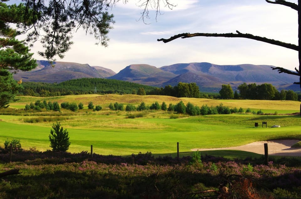 Natural landscape, Golfcourse, Mountain view, Area and facilities