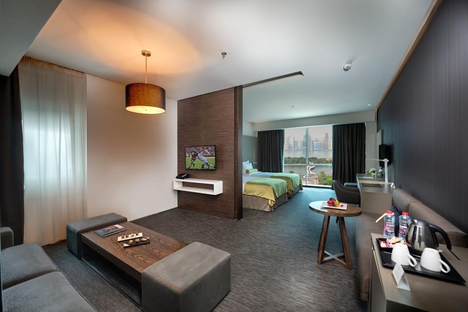 Living room, Seating area, Bedroom