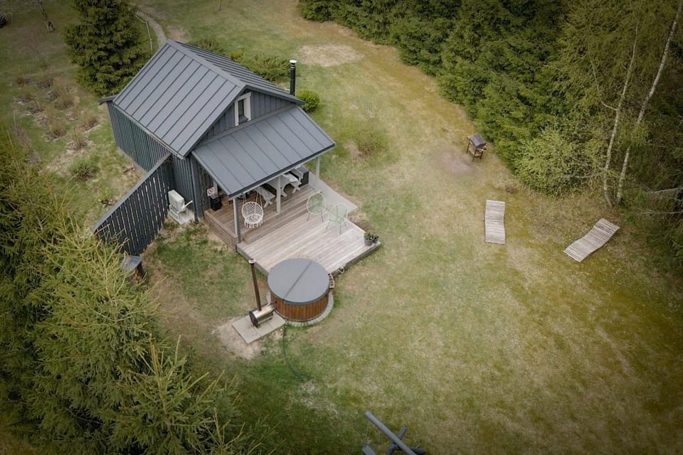 Gilė -'Virš Ąžuolų' - Forest SPA - Horses - Lake - Chalet Chalet in Klaipėda County, Lithuania